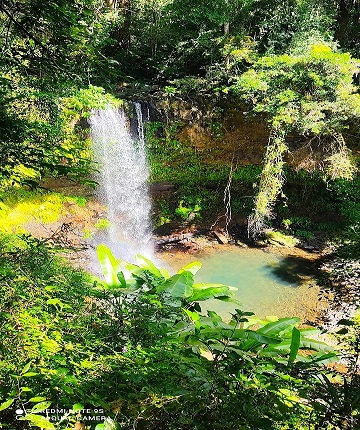 sacret waterfalls in Amber mountain